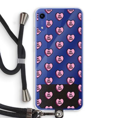 GIRL POWER: Honor Play 8A Transparant Hoesje met koord