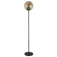 Searchlight VloerlampPunch zwart - EU22122-1BK