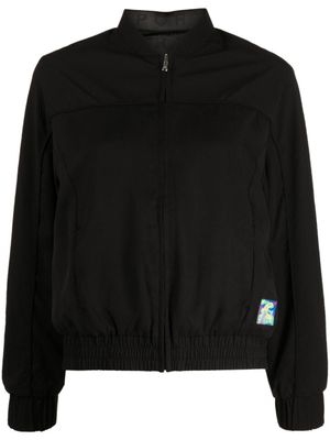 SPORT b. by agnès b. veste bomber à patch logo - Noir