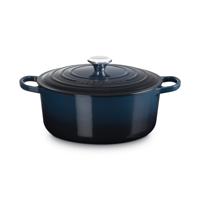 LE CREUSET - Signature - Braadpan rond 34cm 12,0l Nuit