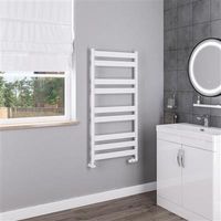 Eastbrook Pelago handdoekradiator 60x120cm aluminium 679W wit mat