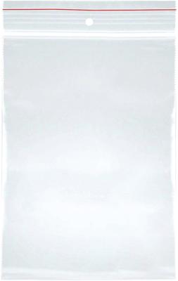 OFFICE products gripsealzakje, transparant, pak van 100 stuks, 80 x 120 mm