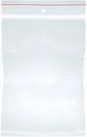 OFFICE products gripsealzakje, transparant, pak van 100 stuks, 80 x 120 mm OFFICE products gripsealzakje, transparant, pak van 100 stuks, 80 x 120 mm