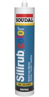 Soudal Silirub Color | Siliconenkit | Zwartgrijs Ral 7021 | 300 ml - 115271