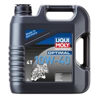 LIQUI MOLY 10W-40 mineraal Optimal, Motorolie 4T, 4L