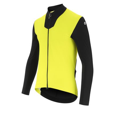Assos Mille GTS spring/fall fietsjack geel heren L