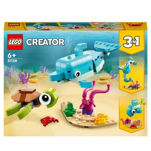 LEGO Creator Dolfijn en schildpad 31128