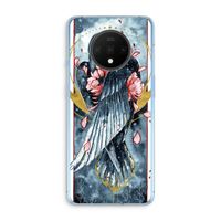 Golden Raven: OnePlus 7T Transparant Hoesje