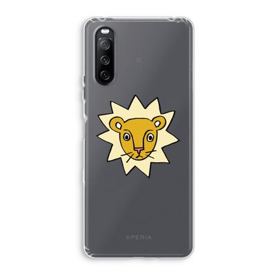Kleine leeuw: Sony Xperia 10 III Transparant Hoesje