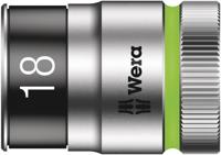 Wera 8790 HMC HF Zyklop Hand- en Machinedop met 1/2" Aandrijving met Vasthoudfunctie , 18.0 mm - 1 stuk(s) - 05003738001