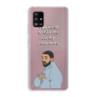 Hotline bling: Samsung Galaxy A51 5G Transparant Hoesje
