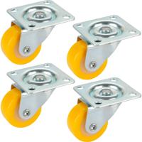 dörner + helmer Zwenkwiel Wieldiameter: 30 mm Draagvermogen (max.): 20 kg 4 stuk(s)
