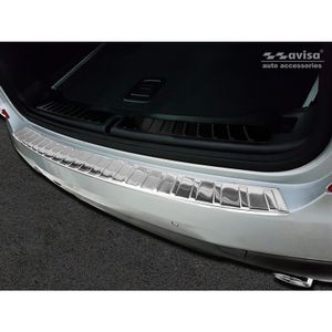 RVS Bumper beschermer passend voor BMW X3 (G01) 2017- met M-Pakket 'Ribs' AV235220