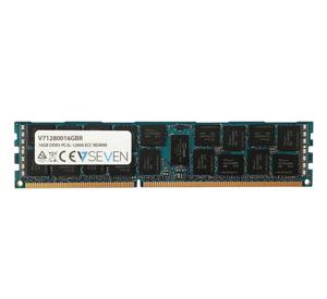 V7 V71280016GBR geheugenmodule 16 GB 1 x 16 GB DDR3 1600 MHz