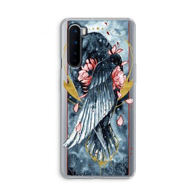 Golden Raven: OnePlus Nord Transparant Hoesje