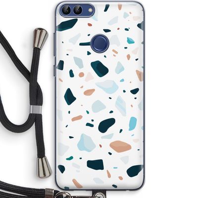 Terrazzo N°13: Huawei P Smart (2018) Transparant Hoesje met koord
