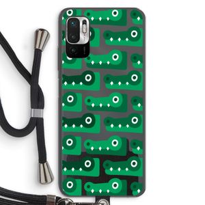 Crocs: Xiaomi Redmi Note 10 5G Transparant Hoesje met koord