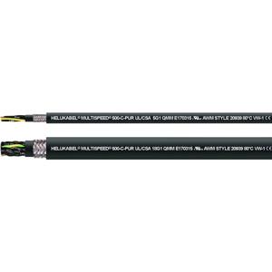 Helukabel 24436-500 Geleiderkettingkabel M-SPEED 500-C-PUR UL 4 G 1.5 mm² Zwart 500 m