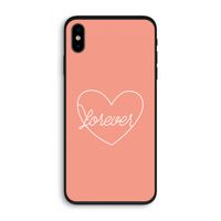 Forever heart: iPhone XS Biologisch afbreekbaar hoesje