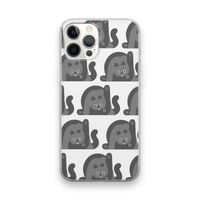 Cats: iPhone 12 Pro Max Transparant Hoesje