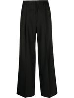 Filippa K pantalon palazzo Darcey en laine - Noir - thumbnail