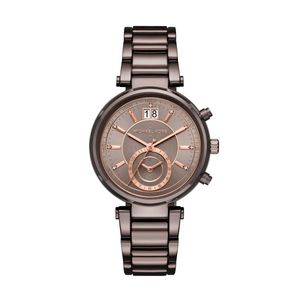 Horlogeband Michael Kors MK6393 Staal Bruin 20mm