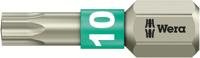 Wera 3867/1 TS TORX® Bits, RVS, TX 10 x 25 mm - 1 stuk(s) - 05071032001
