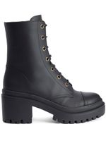 Giuseppe Zanotti bottines Malakhy 70 mm à lacets - Noir - thumbnail