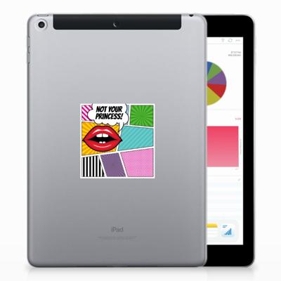 Apple iPad 9.7 2018 | 2017 Leuke Siliconen Hoes Popart Princess