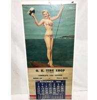 Pin Up Kalender 1950