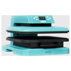 Loklik Auto Heat Press Verwarmingspers Turquoise