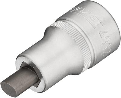 HAZET Spreider 4912-3 · 1/2 inch (12,5 mm) vierkant hol · Tapprofiel massief · SW voor tapprofiel 6 x 8 mm