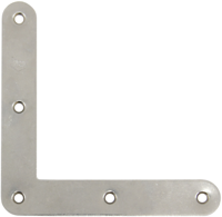 Connex platte winkelhaak 120x120x20 a2 - dy2006795