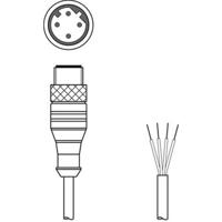 Leuze Electronic 50135074 Aansluitkabel 1 stuk(s)