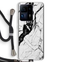Witte marmer 2: Xiaomi Mi Mix 4 Transparant Hoesje met koord