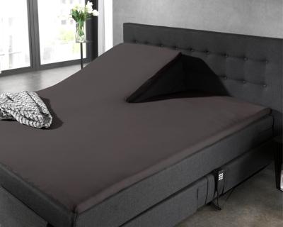 Dreamhouse Splittopper Katoen Hoeslaken Antraciet 160 x 210