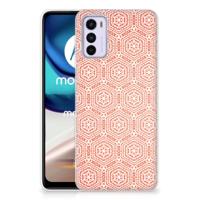 Motorola Moto G42 | TPU bumper | Pattern Orange