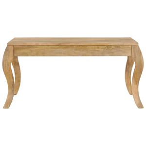 The Living Store The Living Store Mangohouten Salontafel - 80 x 80 x 40 cm - Handgemaakt - Vintage