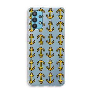 Musketon Anchor: Samsung Galaxy A32 4G Transparant Hoesje