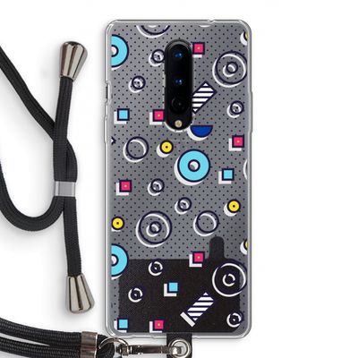8-bit N°9: OnePlus 8 Transparant Hoesje met koord