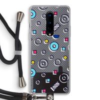 8-bit N°9: OnePlus 8 Transparant Hoesje met koord