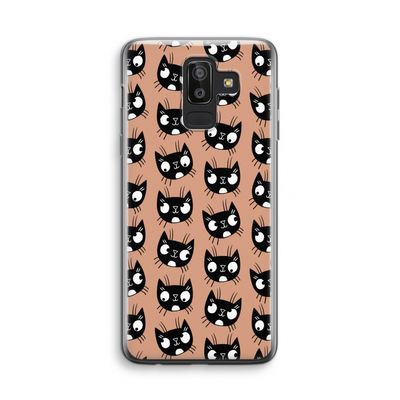 Kat: Samsung Galaxy J8 (2018) Transparant Hoesje