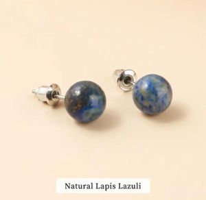 Lapis Lazuli Natuursteen Oorbellen - Sieraden - Spiritueelboek.nl