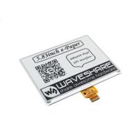 Waveshare 600x448 5.83 inch E-Ink ruwe display