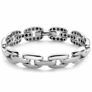 Armband Fantasieschakel zilver 11,8 mm 19 cm