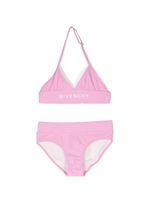 Givenchy Kids bikini à logo imprimé - Rose - thumbnail