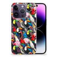 Apple iPhone 14 Pro TPU Hoesje Birds - thumbnail