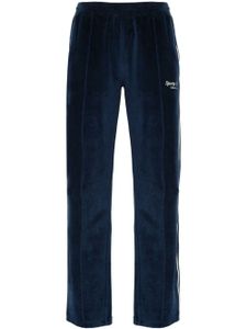 Sporty & Rich pantalon de jogging en velours - Bleu