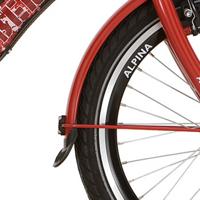 Alpina spatbord set 20 red