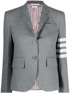 Thom Browne blazer à détail 4 bandes signature - Vert